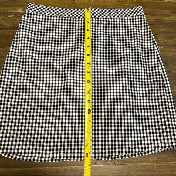 Majorelle Plaid Checkered Mini Skirt - Picture 9 of 9